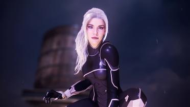 Black Cat Makeup Adjustment