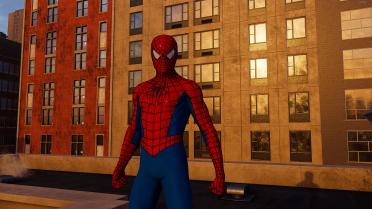 Raimi Suit In Classic Comic Colors