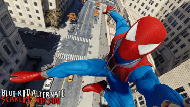 Red and Blue Scarlet