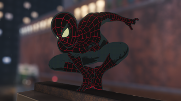 Miles Morales Style Vintage Comic Suit 2 Versions