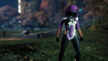 Custom Female Spidey Based off Black Cat