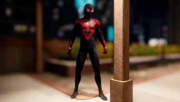 Miles Morales Advanced Suit 2 Versions