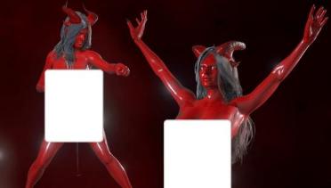 Jill Succubus Armor - Oiled (Patch)