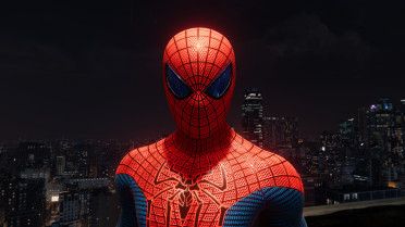 TASM Suit Blue Lenses