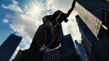 Chrome lenses and accents for TASM suit