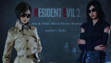 Ada & Claire Black Shrine Maiden