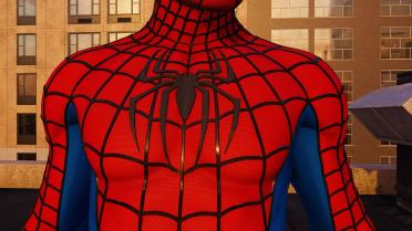 Raimi Suit In Classic Comic Colors