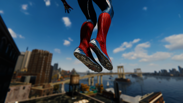 Chrome lenses and accents for TASM suit