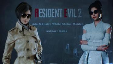 Ada & Claire White Shrine Maiden