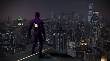 Symbiote Vintage Black Suit