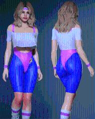 Aerobics Safety Pants (Patch)