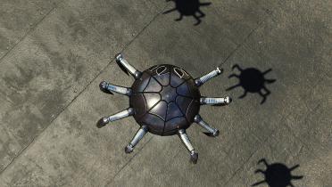 Black Metal Spiderbot