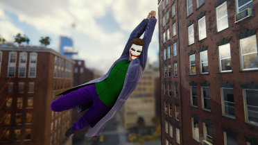 J for Joker. Spider-Joker