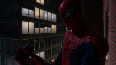 TASM Suit Blue Lenses