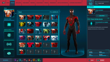 Miles Morales Advanced Suit 2 Versions