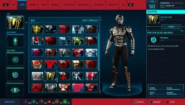 Mark I Spider Armor Over Anti-Ock Suit