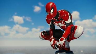 Black and Red Armor Advanced Suit