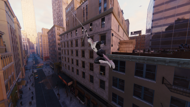 Black and White Far From Home Suit