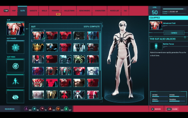 FF replaces all Advanced Suit