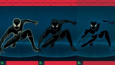 Symbiote Style Vintage Comic Suit 3 Versions