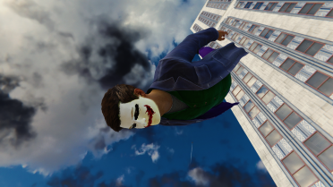 J for Joker. Spider-Joker