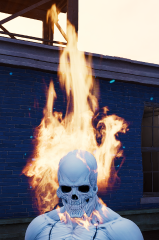 Spirit Spider - Orange Flames