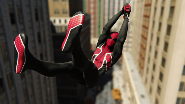 Black Spider-UK (with Black Lenses and Shoes)