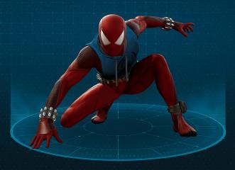 Dark Suit Scarlet Spider