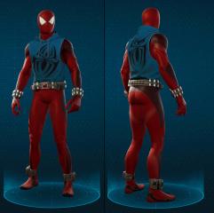 Dark Suit Scarlet Spider