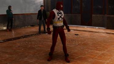 Off White Scarlet Spider