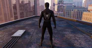 Spider-Man 3 2007 Symbiote Black Suit