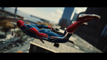 Chrome lenses and accents for TASM suit