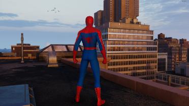 Raimi Suit In Classic Comic Colors