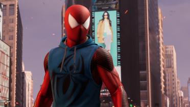 Dark Suit Scarlet Spider