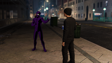 Symbiote Vintage Black Suit