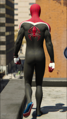Black Spider-UK (with Black Lenses and Shoes)
