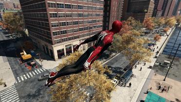 Dark Red and Black Advanced Suit