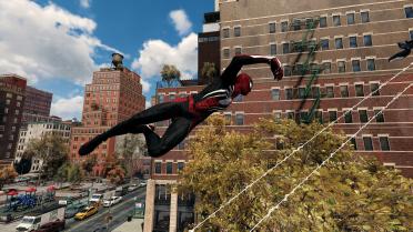 Dark Red and Black Advanced Suit