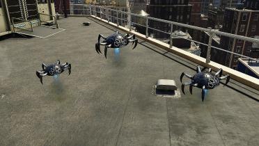 Black Metal Spiderbot