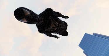 Spider-Man 3 2007 Symbiote Black Suit