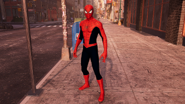 Amazing Fantasy - Black and Red Classic Suit