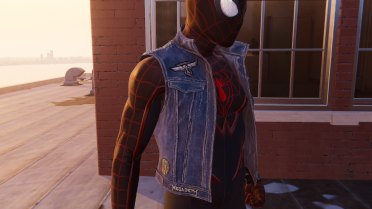 Eddie Monson's Vest on Spider-Punk Suit