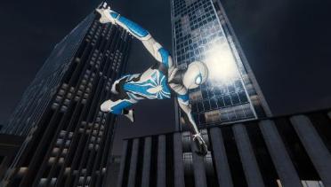 Blue Armor Advanced Suit