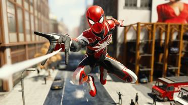 Black and Red Armor Advanced Suit