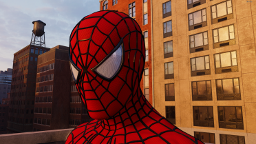 Raimi Suit In Classic Comic Colors