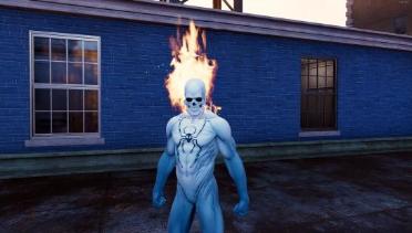 Spirit Spider - Orange Flames