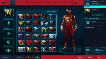 Iron Spider Classic Over Anti-Ock Suit