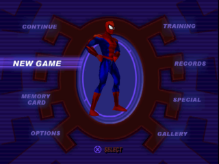 Spider-Man 1 and 2 from PS1 Menu Songs