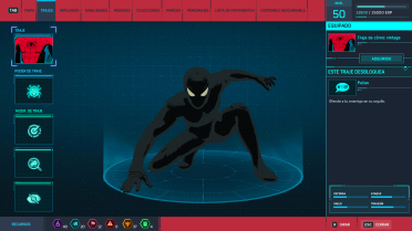 Symbiote Style Vintage Comic Suit 3 Versions