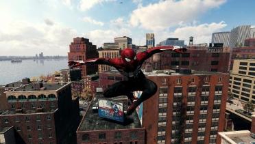 Dark Red and Black Advanced Suit